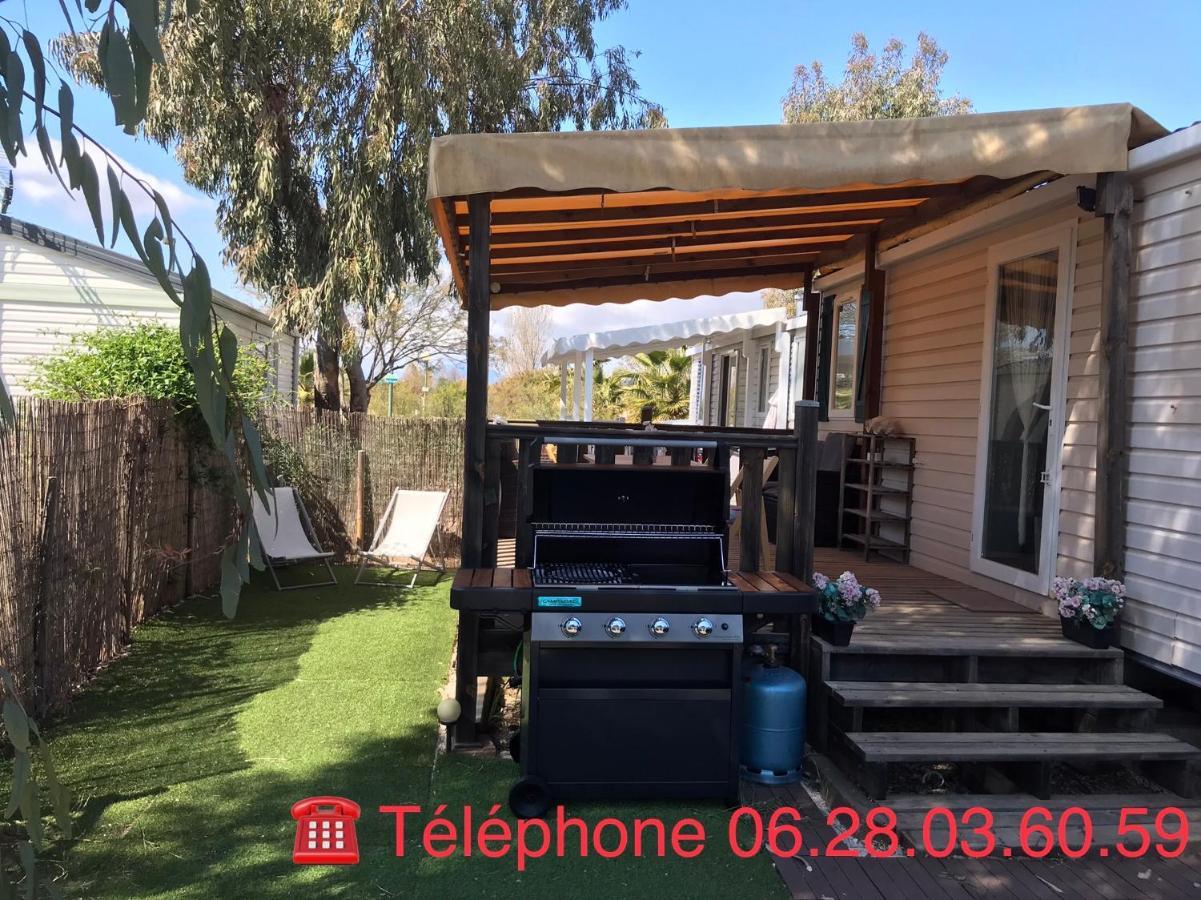Mobilhome En Face Des Plages Hyeres Bagian luar foto